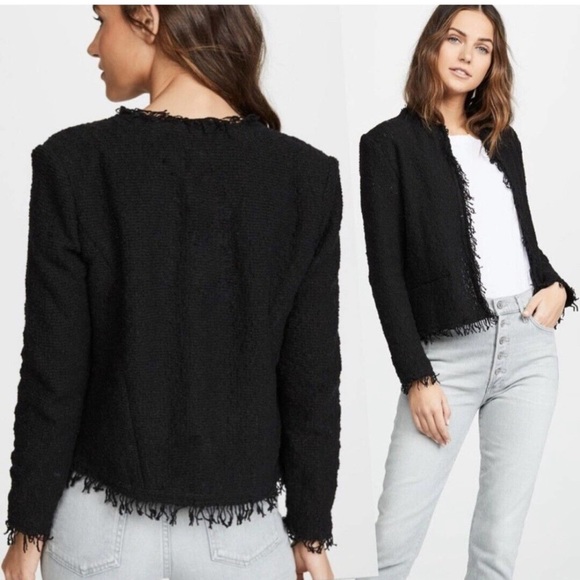 IRO Shavani Jacket Black - Picture 3 of 10